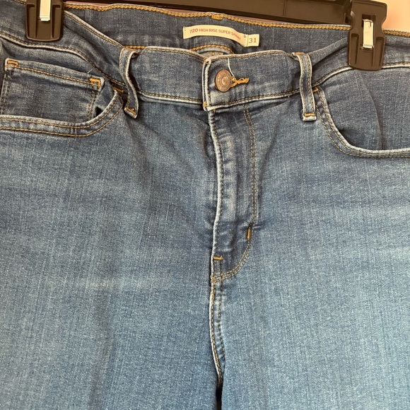 💙Levi's 720 Blue Skinny Jeans - Picture 2 of 6